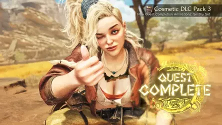 Capcom добавляет к $354 DLC: снова вводит платный сексуальный кадр Геммы из Monster Hunter Wilds как анимацию завершения квеста.