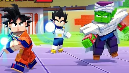 Minecraft неожиданно выпускает полноценный файтинг по Dragon Ball Z с режимами 1v1, 5v5 и кооперативом, воксельными Гоку и Бульмой, а также скинами для основной игры