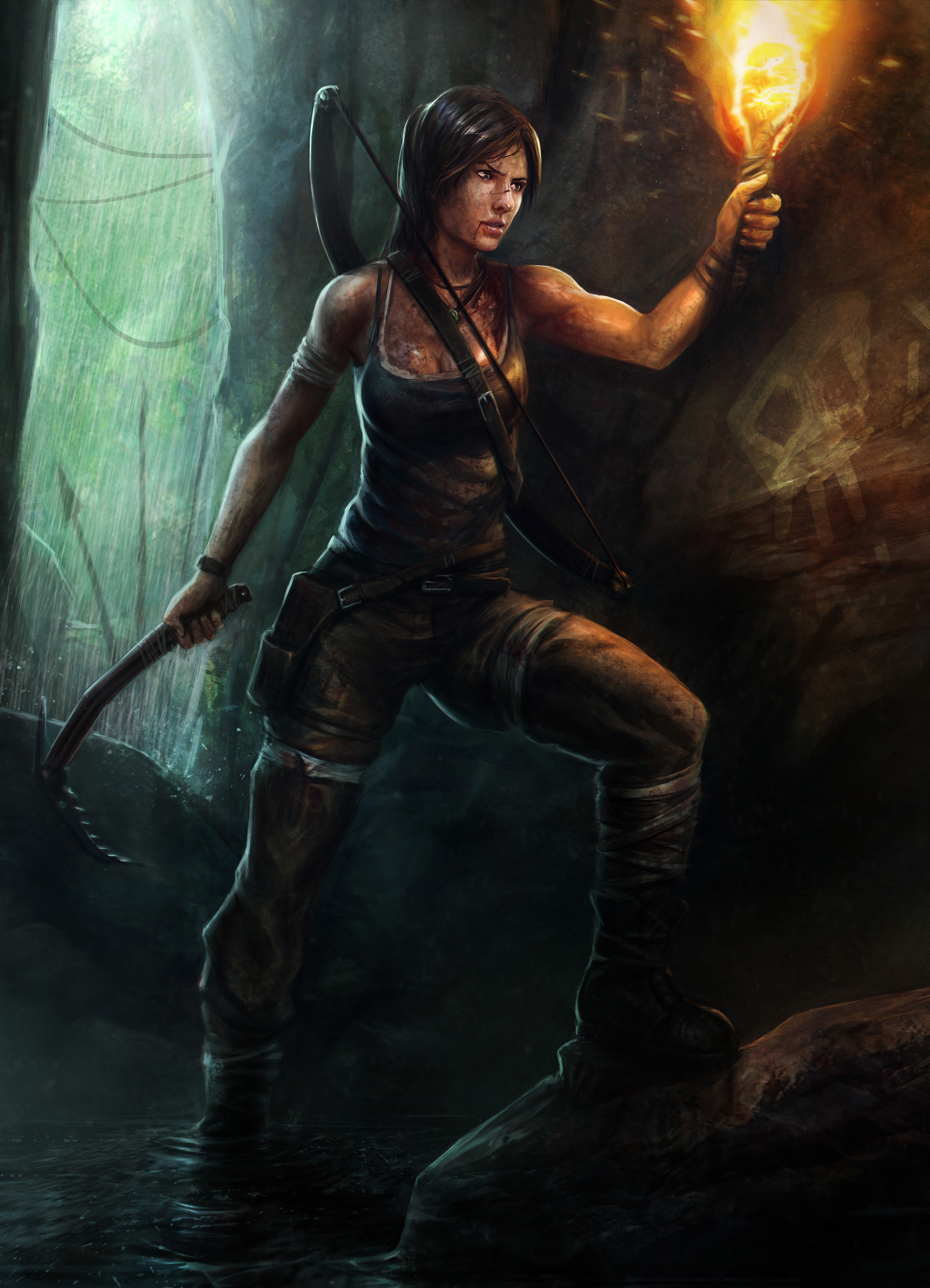Лара Крофт из Tomb Raider 2013