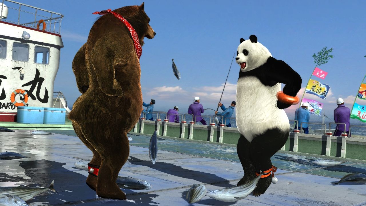 Игры медведи против медведей. Теккен 2 Панда. Кума 2 теккен. Панда и кума теккен. Медведь Панда.