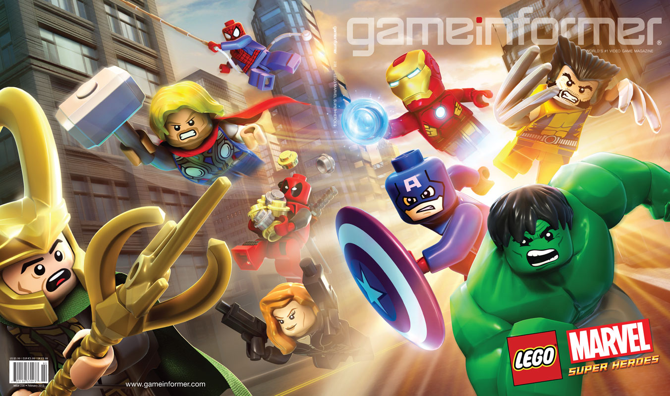 Анонс LEGO Marvel Super Heroes.