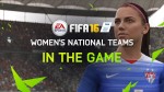 В FIFA 16 будет 12 женских команд