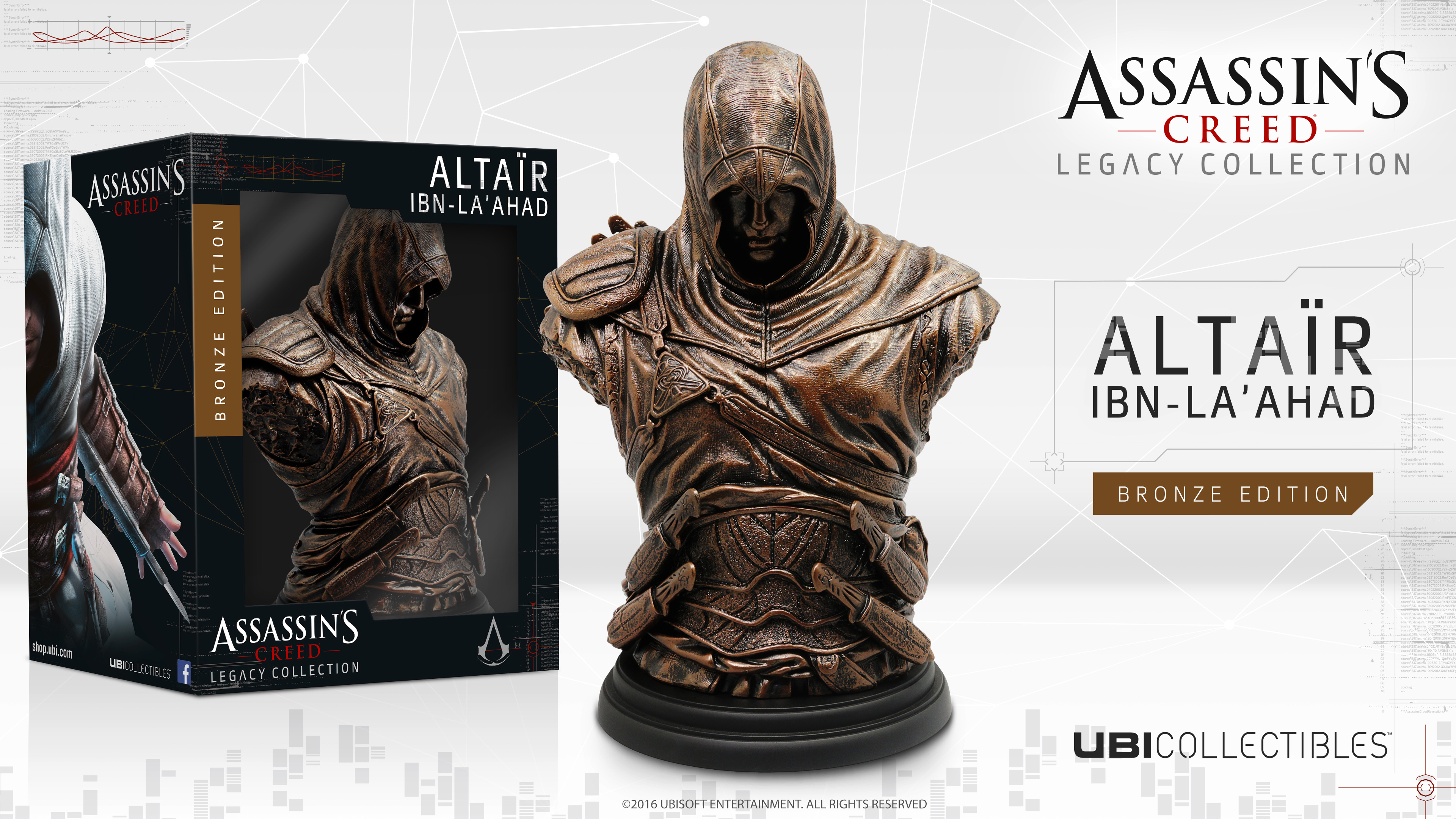 Altair Ibn-La'Ahad PVC Bust from Assassin's Creed Legacy Collection 1