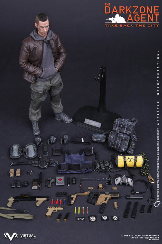 VTS Toys VM-017 Darkzone Agent (Tom Clancy's The Division) 24