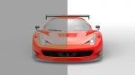 Сравнение картинки Gran Turismo Sport с HDR и без